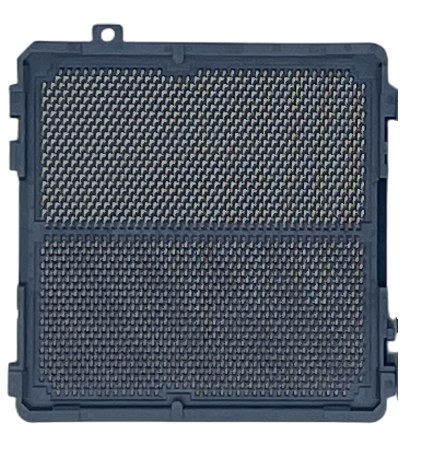 Fabrikneuer CPU-Sockel mit Kontaktpins